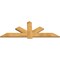 Ekena Millwork Kennewick Rough Sawn Timber Gable Bracket, Western Red Cedar, 72"W x 27"H x 2"D x 6"F, 9/12 Pitch GBW072X27X0206KEN00RWR - alternate 3